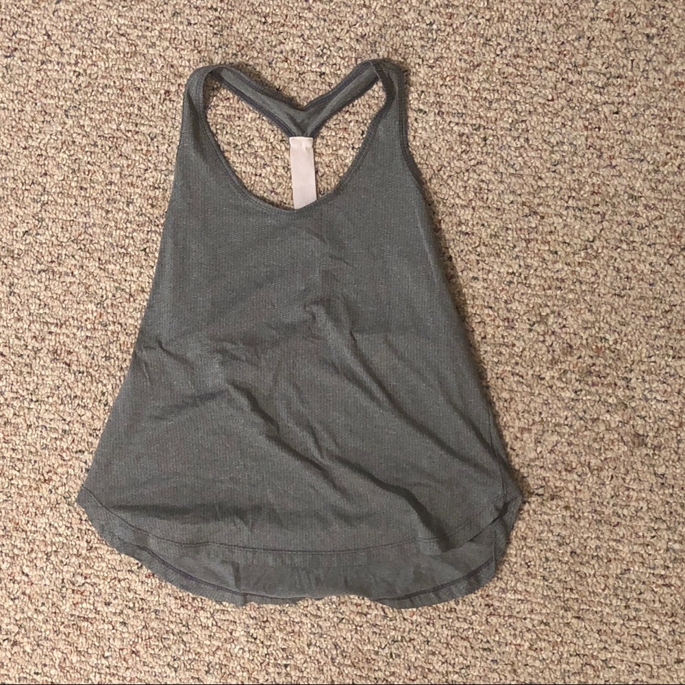 Open Back Workout Tank